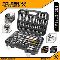 Набір інструменту 1/2" і 1/4" 108 предметів Профі Tolsen 15144