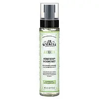 J R Watkins, Awaken, ароматерапевтичний спрей для душу, розмарин і рожеве дерево, 118 мл (4 рідк. Унції) оригінал