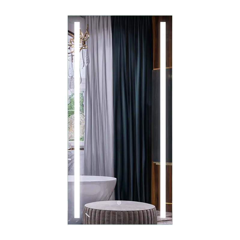 Дзеркало Mixxus Premium LINES MR17-120x60-REVERSE (LED Touch, Anti-fog, димер) (MP6626), фото 1