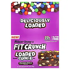 FITCRUNCH, Батончик із протеїном, шоколадний, 12 батончиків, 82 г (2,89 унції), Київ