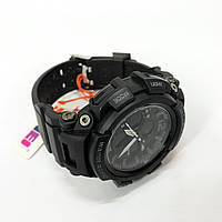 Годинник наручний чоловічий SKMEI 1343BK BLACK, годинник тактичний протиударний. Колір: чорний