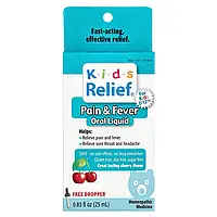 Homeolab USA, Kids Relief, рідина для перорального застосування від болю та лихоманки, для дітей 0-12 років, зі Дніпро