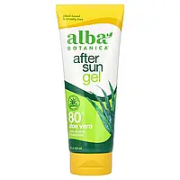 Alba Botanica, гель після засмаги, 80% алое вера, 237 мл (8 рідк. унцій)