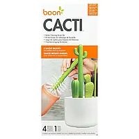 Boon, Cacti, набір щіток для чищення пляшечок, 4 щітки й 1 ваза Дніпр Дніпро