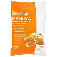 Manuka Doctor, Мед-манука в краплях з імбиром і вітаміном C, 30 крапель