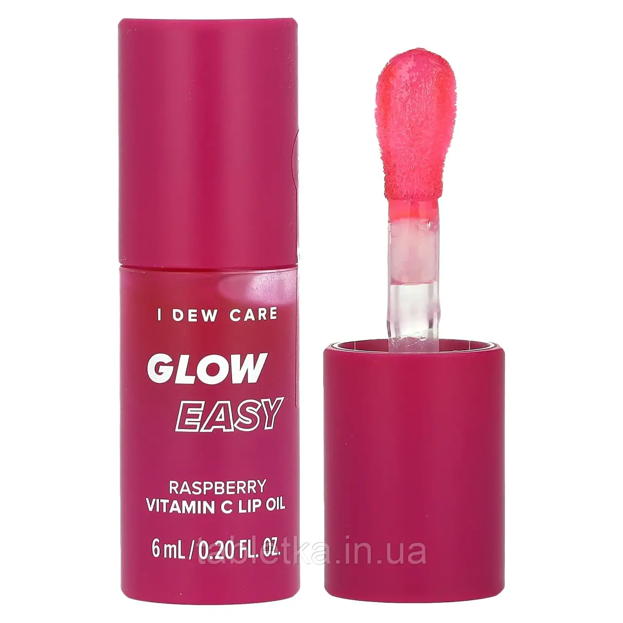I Dew Care, Glow Easy, олія для губ з вітаміном C, малина, 6 мл (0,20 рідк. унції)