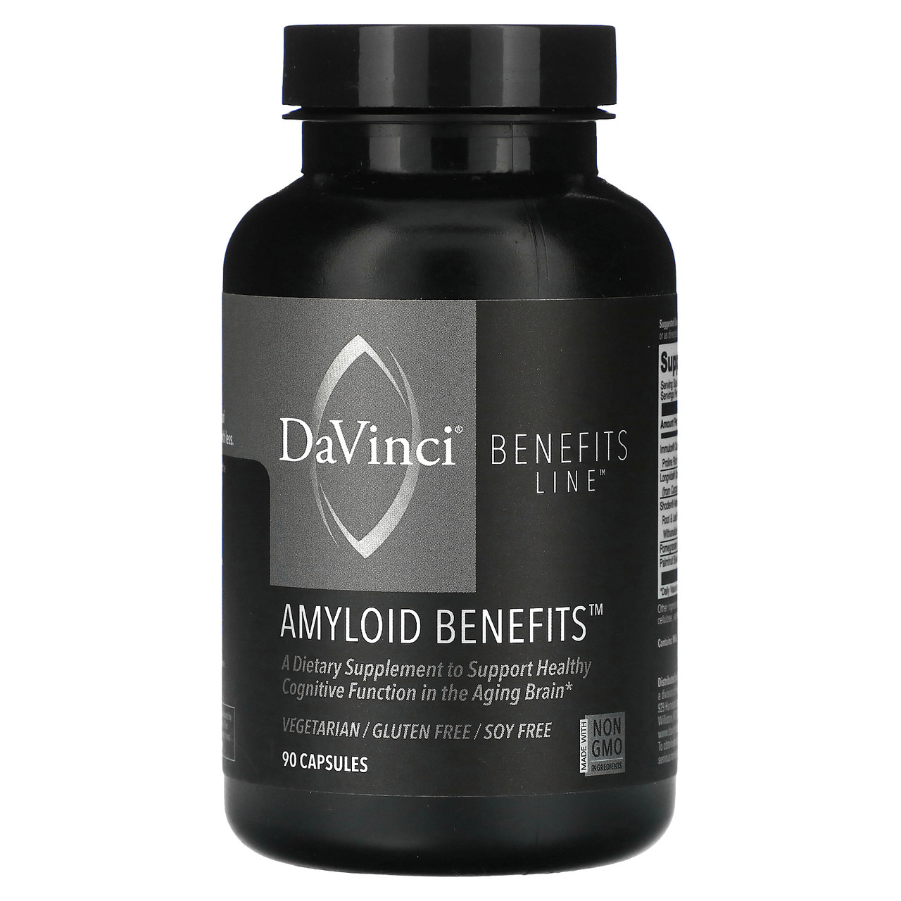 DaVinci Laboratories of Vermont, Benefits Line, Amyloid Benefits, 90 Capsules, Київ