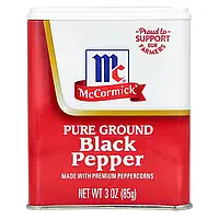 McCormick, Чистий мелений чорний перець, 85 г (3 унції) Дніпр