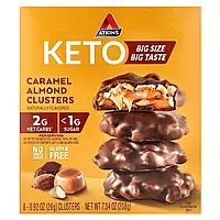 Atkins, Карамель і мигдаль, 8 штук, 26 г (0,92 унції) Дніпро Дніпро