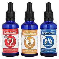 MediNatura, BodyAnewTM, 3 флакони по 50 мл (1,69 рідк. унц.)
