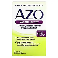 AZO, Вагінальний pH-тест, 2 тести для самодіагностики