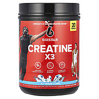 SIXSTAR, Creatine X3, сніжний кокос у кокосовому горіхі, 1,00 кг (2,20 фунта) оригінал