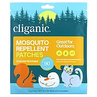 Cliganic, Патчі від комарів, з ефірною олією, 90 шт. Дніпро Дніпро