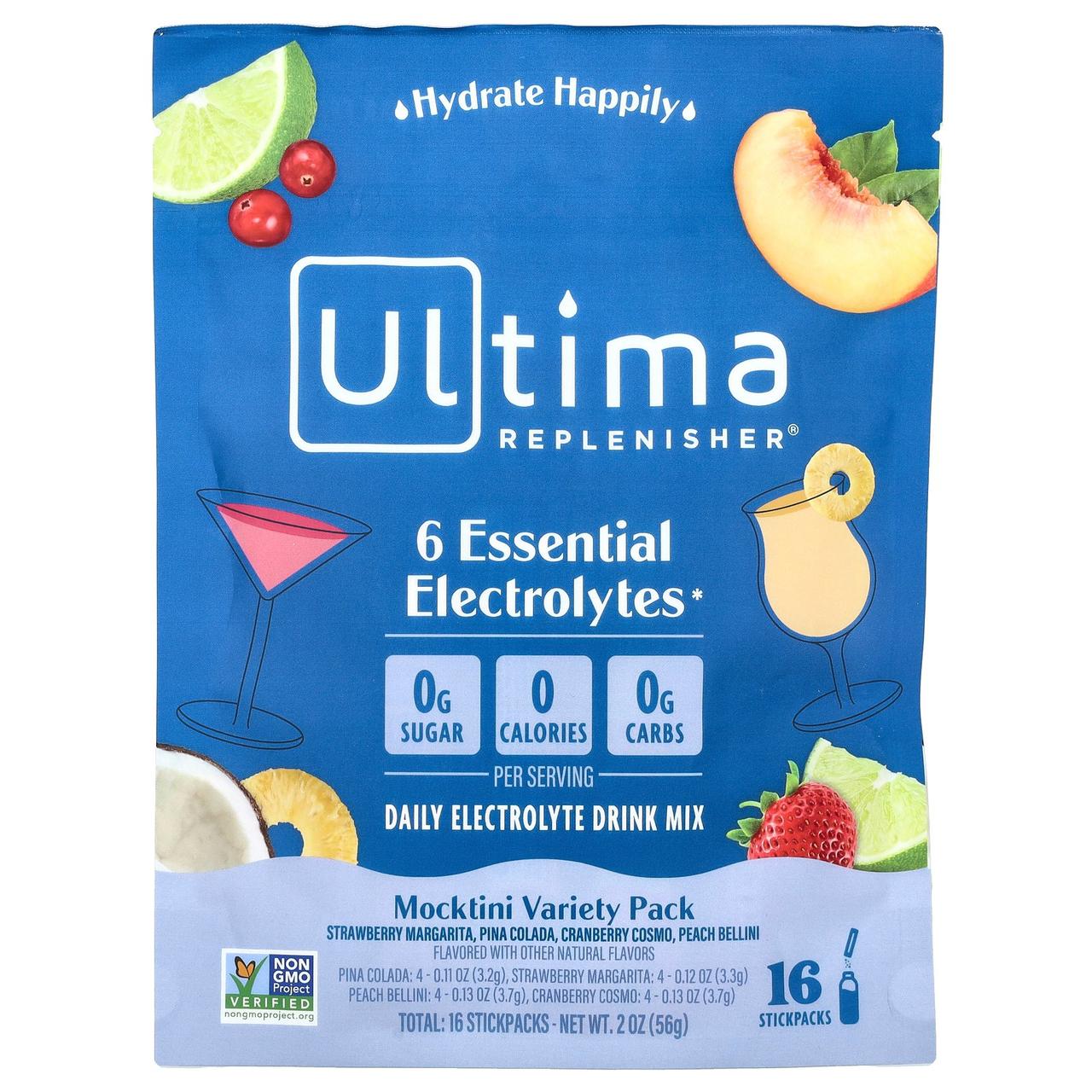 Ultima Replenisher, 6 незамінних електролітів, щоденна суміш для приготування електролітів, набір, Київ