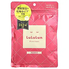Lululun, Precious, Beauty Sheet Mask, зволожувальна, червона 4KS, 7 шт., 108 мл (3,65 рідк. Унції), Київ