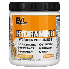 EVLution Nutrition, HydrAmino, апельсин і манго, 237 г (8,4 унції), Київ