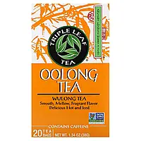 Triple Leaf Tea, Улун, чай улун, 20 чайних пакетиків, 38 г (1,34 унції) Дніпро