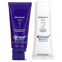 Crest, 3D White, щоденне двоетапне відбілювання, 1 набір