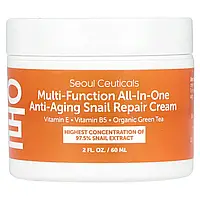 SeoulCeuticals, багатофункціональний відновлювальний антивіковий крем з равликом, 60 мл (2 рідк. Унції)