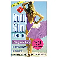 Uncle Lee's Tea, Body Slim Dieter Tea, гранат, 30 чайних пакетиків, 60 г (2,12 унції)