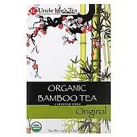 Uncle Lee's Tea, органічний бамбуковий чай, без кофеїну, оригінальний смак, 18 чайних пакетиків, 28,8 г