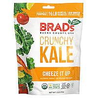 Brad's Plant Based, Crunchy Kale, Cheeze It Up, 57 г (2 унции) оригінал