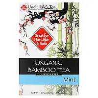 Uncle Lee's Tea, Органічний бамбуковий чай, м'ята, без кофеїну, 18 чайних пакетиків, 28,8 г (1,02 унції) Дніпро