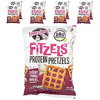 Lenny&Larry's, FitzelsTM, протеїнові кренделі з бубликом, 8 пакетиків по 85 г (3 унції)
