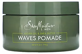 SheaMoisture, Men, Waves Pomade, арганова олія та олія ши, 113 г (4 унції) Дніпро