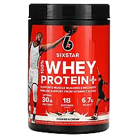 SIXSTAR, Elite Series, 100% Whey Protein Plus, Cookies & Cream, 1.85 lbs (839 g) Днепр