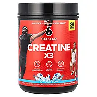 SIXSTAR, Creatine X3, сніжний кокос у кокосовому горіхі, 1,00 кг (2,20 фунта)
