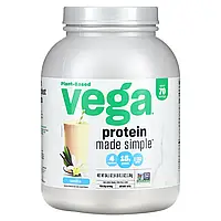 Vega, Plant-Based Protein Made Simple, ваніль, 4 фунти (0,1 унції) Дніпр Дніпро