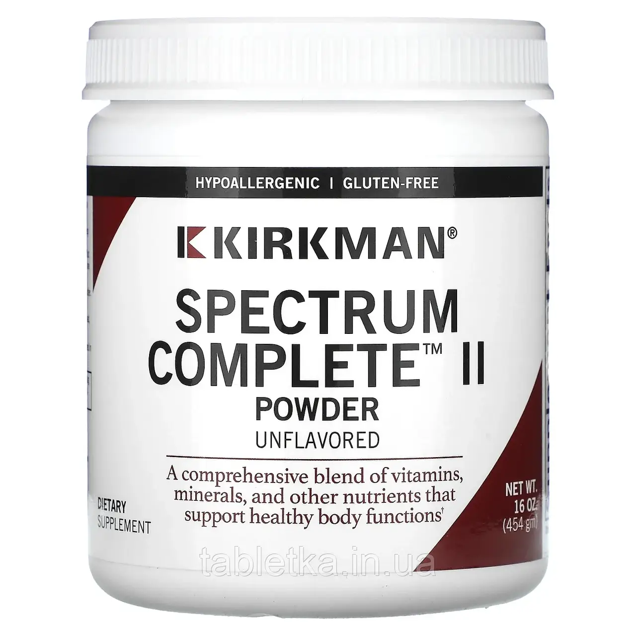 Kirkman Labs, Spectrum Complete II, порошок, без добавок, 454 г (16 унцій) Дніпр Дніпро