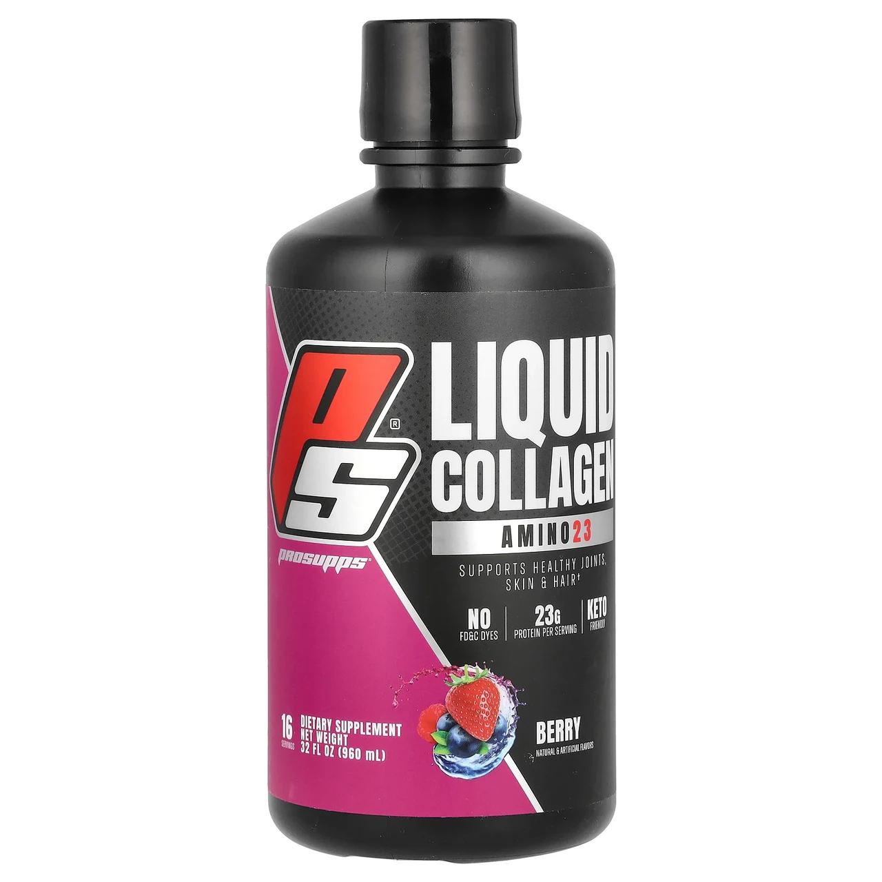 ProSupps, Liquid Collagen, Amino 23, Berry, 960 мл (32 жидк. Унції) Київ, Київ, фото 1