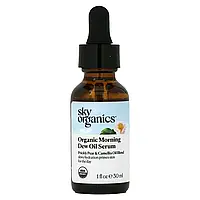 Sky Organics, Organic Morning Dew Oil Serum, Prickly Pear & Camellia Oil Blend, 1 fl oz (30 ml) Днепр