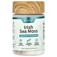 Snap Supplements, Ірландський морський мох'' 60 капсул