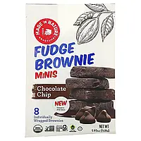Made in Nature, Fudge Brownie Minis, шоколадна крихта, 8 тістечок, 168 г (5,92 унції) Дніпр Дніпро