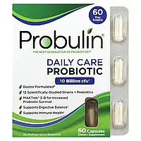 Probulin, Пробіотик для щоденного догляду, 10 млрд КУО, 60 капсул
