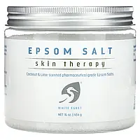 White Egret Personal Care, англійська сіль, Skin Therapy, кокос і лайм, 454 г (16 унцій) Дніпро