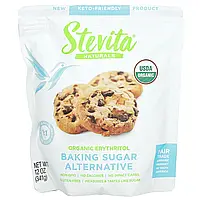 Stevita, замінник пекарського цукру, органічний еритритол, 341 г (12 унцій)