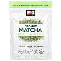 Force Factor, Органічний порошок зеленого чаю матча, 169 г (5,96 унції) оригінал