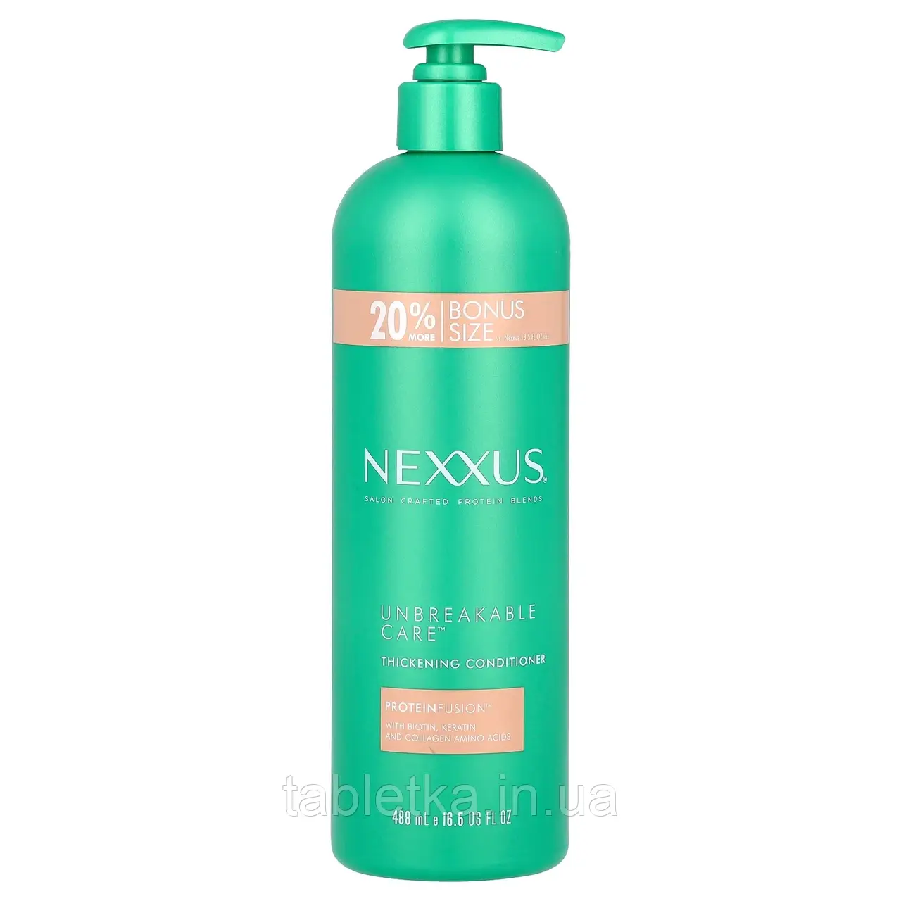 Nexxus, Unbreakable Care, кондиціонер для потовщення тонкого та тонкого волосся, 488 мл (16,5 рідко. унці.)