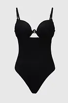 Купальник 2025 слитный В РУБЧИК 7010 FUBA (В НАЛИЧИИ ТОЛЬКО 44 46 48 50 52 УКР р-ры), фото 3