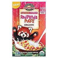 Nature's Path, Organic Red Panda PuffsTM, пластівці з арахісовою олією та полуницею, 284 г (10 унцій)