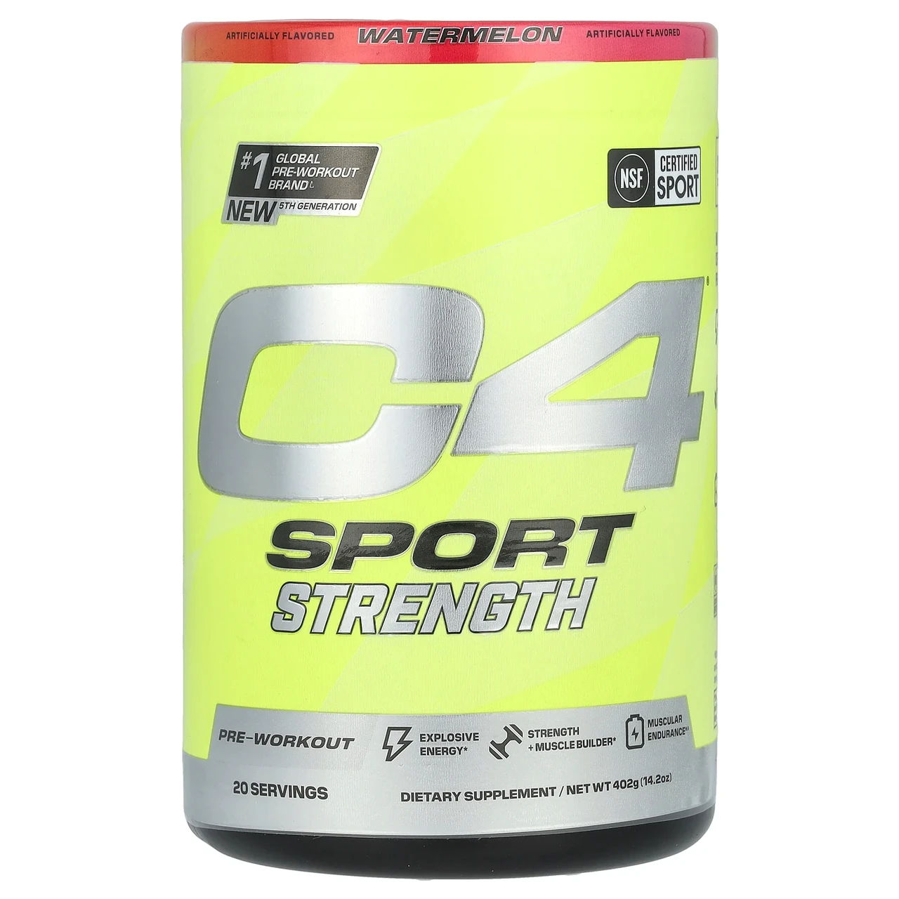 Cellucor, C4 Sport, для сили, перед тренуванням, кавун, 402 г (14,2 унції) Київ, Київ