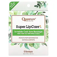 Quantum Health, Super LipCare +, невидимі значки під час герпесу, 12 пов'язок