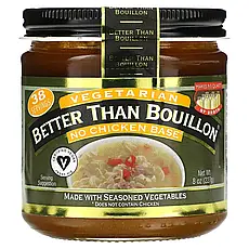 Better Than Bouillon, Вегетаріанська, некуряча основа, 8 унцій (227 г), Київ