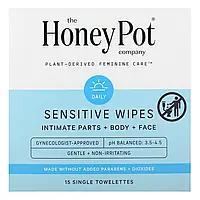 The Honey Pot Company, Серветки Sensitive, 15 окремих серветок Дніпр Дніпро