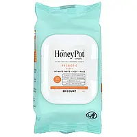 The Honey Pot Company, Пребіотичні серветки, 30 шт.