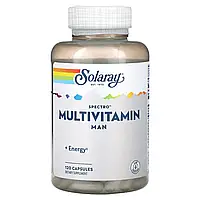 Solaray, Spectro Multivitamin, для чоловіків, 120 капсул